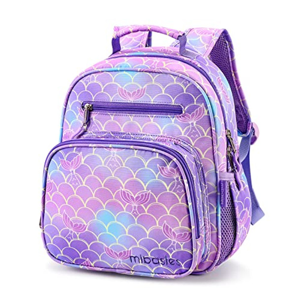 MIBASIES TODDLER BACKPACK PRESCHOOL KINDERGARTEN - MERMAID TAIL New
