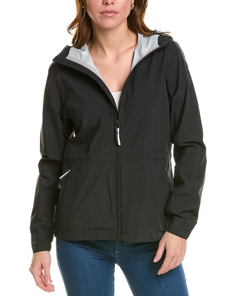 SPYDER MISTY RAIN SHELL JACKET - SIZE: WOMEN S - BLACK New