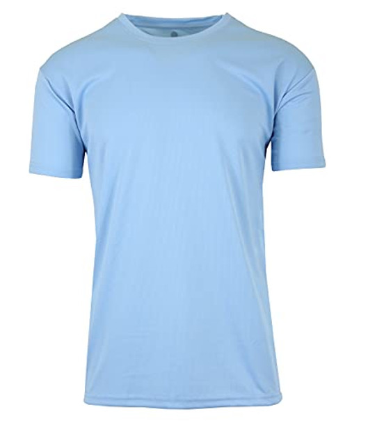 GALAXY BY HARVIC MEN'S PERFORMANCE MOISTURE WICKING SHORT SLEEVE - SIZE SMALL New