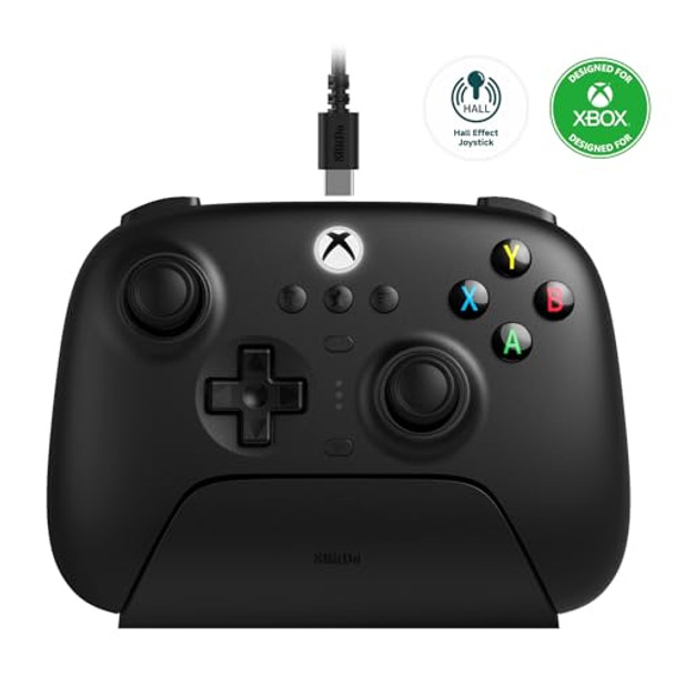 8BITDO ULTIMATE 3-MODE CONTROLLER HALL EFFECT JOYSTICKS PRO BACK BUTTONS - BLACK