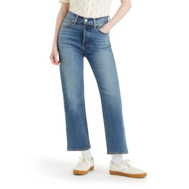 Levi's Women's Premium Ribcage Straight Ankle Jeans Women's 29X27 Blue New