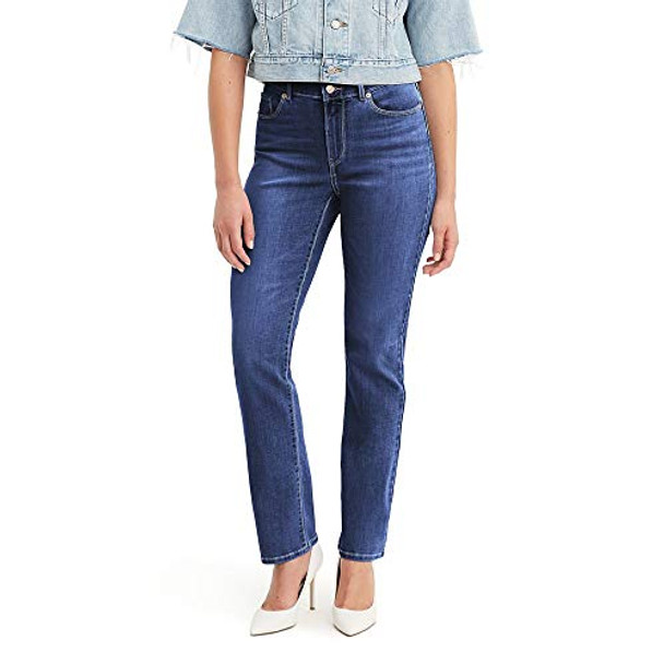 Levi's Women's Classic Straight Jeans Women's Denim Blue Lapis Dark Horse New