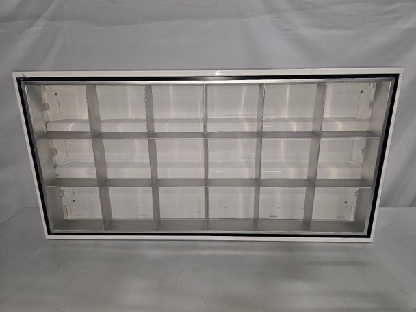 METALUX 2 FT. X 4 FT. SURFACE PARABOLIC, 3 LAMP SLOTS, 32W, 18 CELL, 3 New