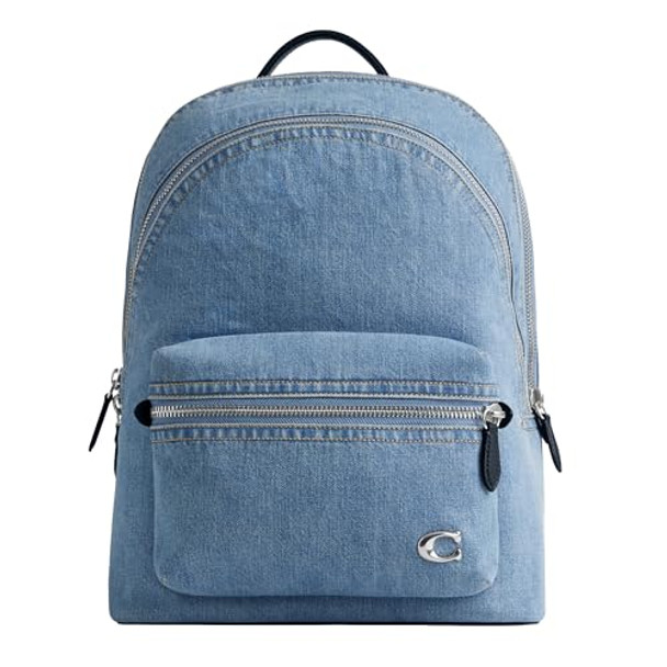 CR764 COACH CHARTER BACKPACK - INDIGO DENIM New