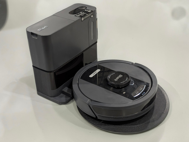 SHARK MATRIX 2-IN-1 ROBOT VACUUM & MOP WITH HOME MAPPING - GRAY/GLOSS BLACK