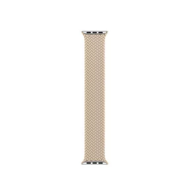 APPLE WATCH 41MM BRAIDED SOLO LOOP SIZE 1 - BEIGE New APPLE WATCH 41MM BRAIDED SOLO LOOP SIZE 1 - BEIGE New