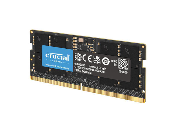 Crucial 64GB 262-Pin DDR5 SO-DIMM DDR5 5600 (PC5 44800) Laptop Memory Model
