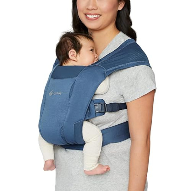EASY TO USE: Ergobaby Embrace Carrier Wrap keeps application simple
