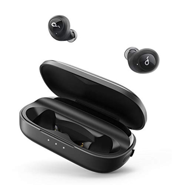 ANKER SOUNDCORE LIBERTY TRUE WIRELESS EARBUDS 100 HOUR PLAYTIME - BLACK