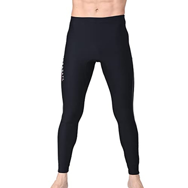 DIVE AND SAIL NEOPRENE WETSUIT PANTS 3MM/1.5MM LONG PANTS MEN 2XL BLACK New