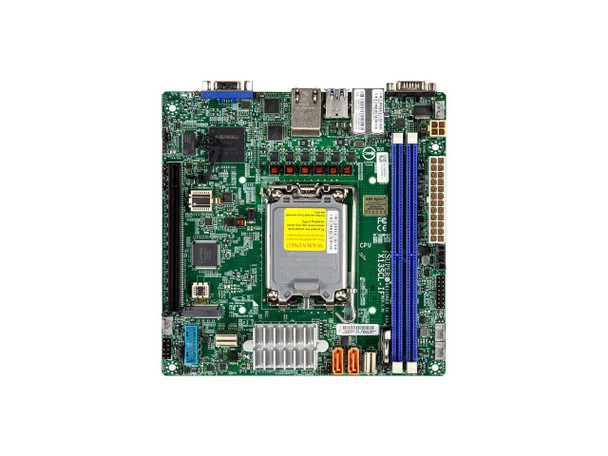 Supermicro MBD-X13SCL-IF-O Intel LGA-1700 Single Socket Mini-ITX Server Supermicro MBD-X13SCL-IF-O Intel LGA-1700 Single Socket Mini-ITX Server