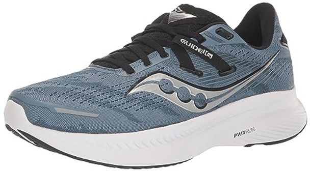S20810 SAUCONY MEN'S GUIDE 16 SNEAKER MURK/BLACK SIZE 8