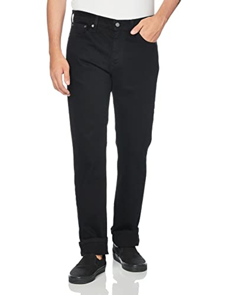 045111907 LEVI'S MEN'S 511 SLIM FIT JEANS MEN 36X34 NATIVE CALI- BLACK STRETCH New