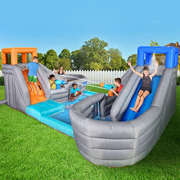 NERF SUPER SOAKER ULTIMATE WATER PARK R7160 Mega Inflatable Bounce - Multi