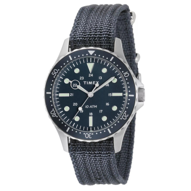 TIMEX MEN'S WATCH TW2T75400 BLUE DIAL - BLUE