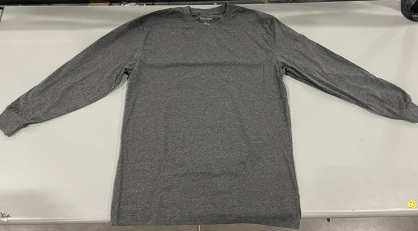 ACTION THREAD APARREL LIGHTWEIGHT LONG SLEEVE TEE MENS - SIZE: XL - CHARCOAL New