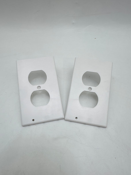 HELLO LIGHT 2 PACK WALL PLATE NIGHT LIGHT HELLO LIGHT LED NIGHT LIGHTS - WHITE