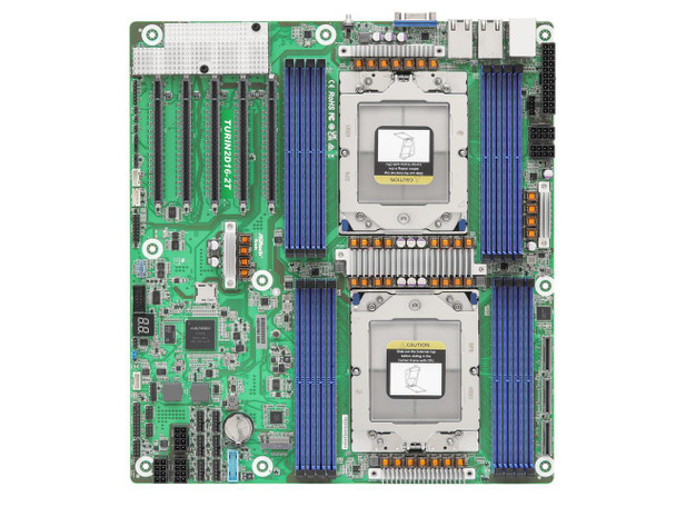 ASRock Rack Server Motherboard TURIN2D16-2T EEB Dual Socket AMD EPYC™ 9005*/9004 ASRock Rack Server Motherboard TURIN2D16-2T EEB Dual Socket AMD EPYC™ 9005*/9004