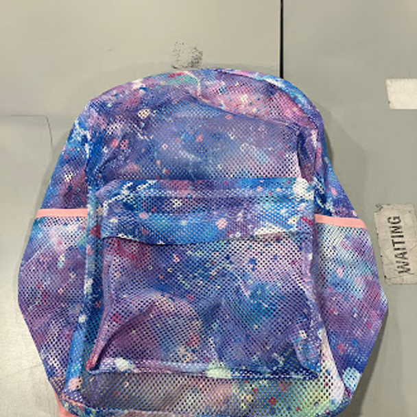 CAMTOP MESH SEE THROUGH BACKPACK - TIE DYE PURPLE New