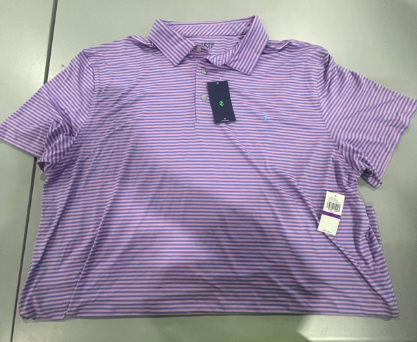 IZOD SS CLUBHOUSE BAR POLO - SIZE: MEN XXL - ORCHID New