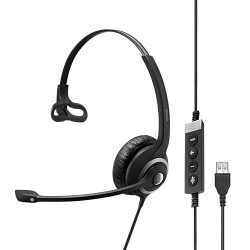 EPOS SENNHEISER SC 230 USB MS II SINGLE-SIDED Business Headset - BLACK