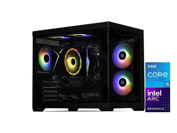 STORMCRAFT Gaming PC SIRIUS Intel Core i5-14400F Intel Arc B580 12GB OC ASROCK -