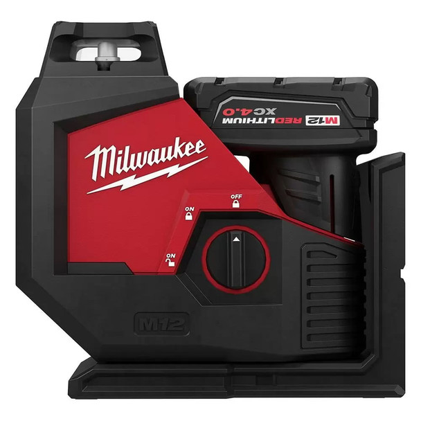 Milwaukee M12 Green 360° Single Plane Laser Kit
