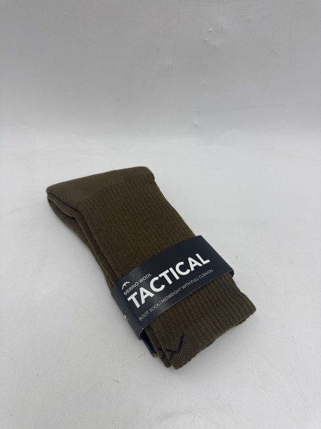 DARN TOUGH TACTICAL BOOT FULL CUSHION SOCKS T4022 UNISEX SIZE SMALL - BROWN New