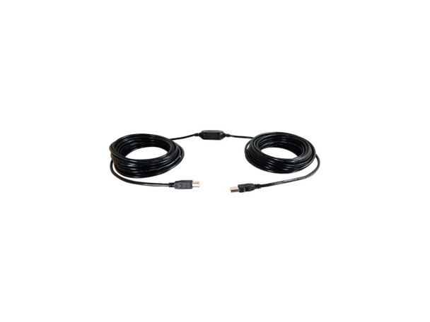 C2G/Cables To Go 38989 25 ft. USB A to B M/M Active Cable