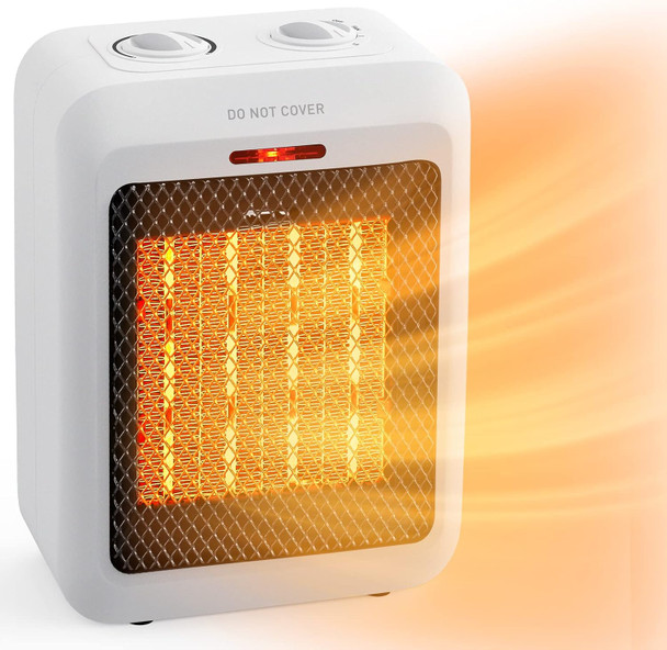 GIVEBEST ELECTRIC SPACE HEATER - WHITE