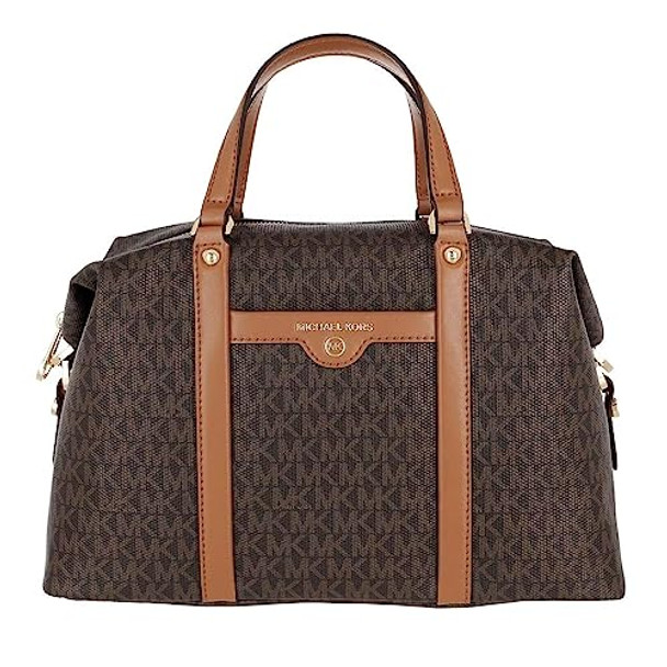 30T1GKNS2B Michael Kors Beck Medium Satchel Brown/Acorn One Size