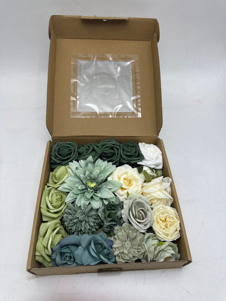 YYHUAWU STOCK- F1- M06 YYYE -  YY0005-17 - Tiffany Blue / Forest Green