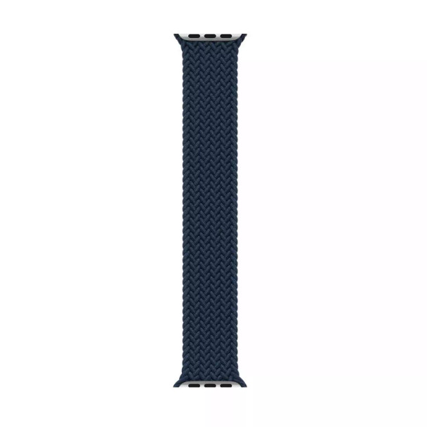 APPLE WATCH BRAIDED SOLO LOOP 41MM SIZE 7 - ABYSS BLUE New