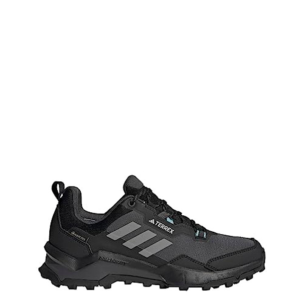 ADIDAS WOMEN'S TERREX AX4 SNEAKER - SIZE 11.5 (EU W44 2/3) - BLACK/MINT/GRAY New