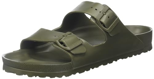 1019094 BIRKENSTOCK ARIZONA EVA SANDALS MEN 8/WOMEN 10 KHAKI
