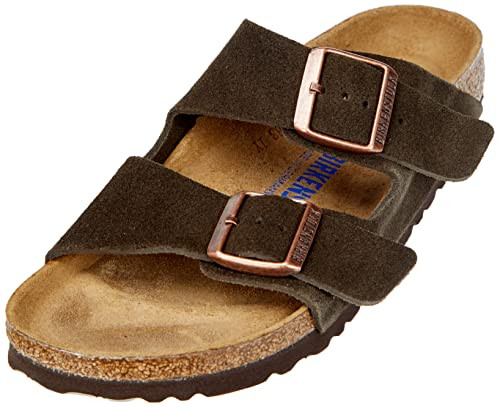 0951311 BIRKENSTOCK WOMENS OPEN-BACK MEN 6 WOMEN 8 MADE IN GERMANY - MOCHA