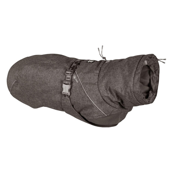 HU933698 Hurtta Expedition Parka, Winter Dog Coat, 22 in - BLACKBERRY New