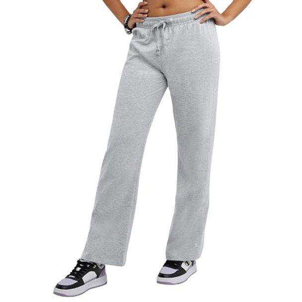 AH6597 Champion Women's Lightweight Lounge Comfortable Jersey 31.5" Pants New