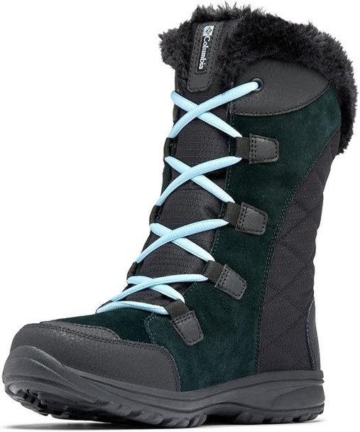 1554172015 Columbia WOMEN ICE MAIDEN II Snow BOOT Black/Oxygen WOMEN 5.5W