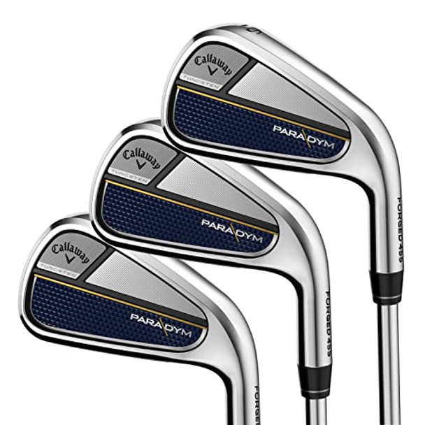 CALLAWAY GOLF 2023 PARADYM IRON SET 5 IRON - PW, AW, GW, Graphite Shaft - BLACK