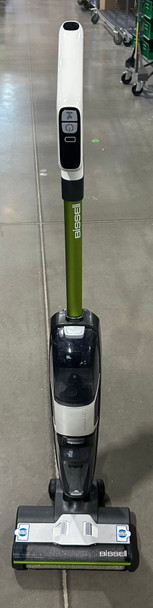 BISSELL CROSSWAVE HF3 CORDLESS MULTI-SURFACE WET-DRY VACUUM - WHITE/BLACK/GREEN