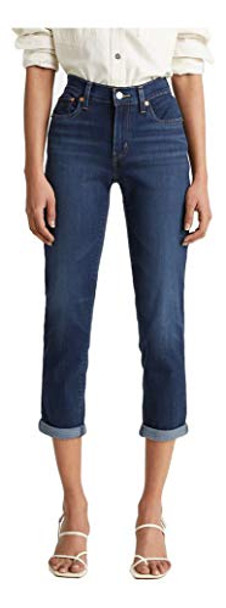 S112566 LEVI'S Women's New Boyfriend Jeans Cobalt Layer Size 28x27 S112566 LEVI'S Women's New Boyfriend Jeans Cobalt Layer Size 28x27