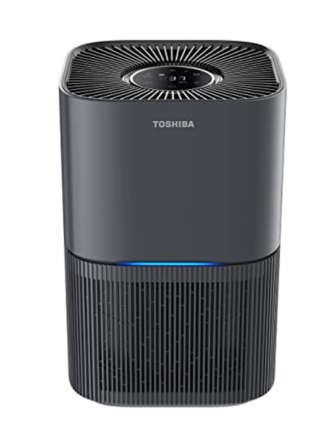 TOSHIBA AIR PURIFIERS FOR HOME UP TO 198 FT²|H13 TRUE HEPA FILTER|12H TIMER