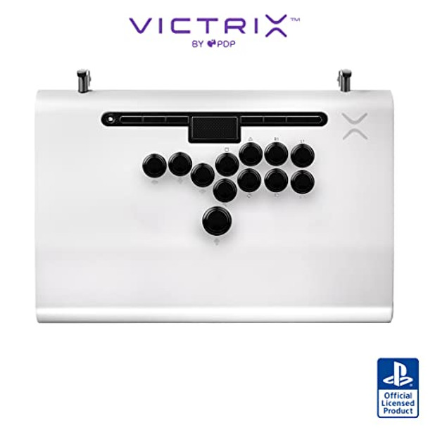 VICTRIX PRO FS-12 ESPORTS PLAYSTATION FIGHT STICK ALL BUTTON ARCADE - WHITE