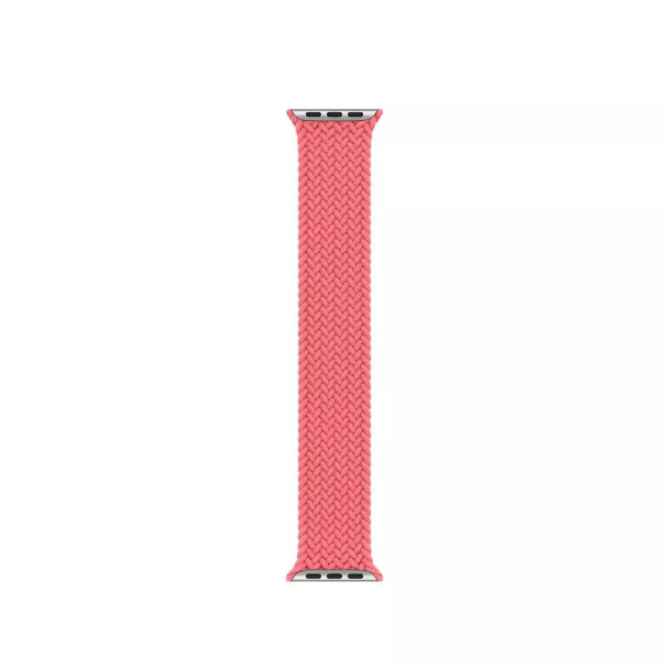 APPLE WATCH BRAIDED SOLO LOOP 44MM - PINK PUNCH - SIZE 8 - PINK New