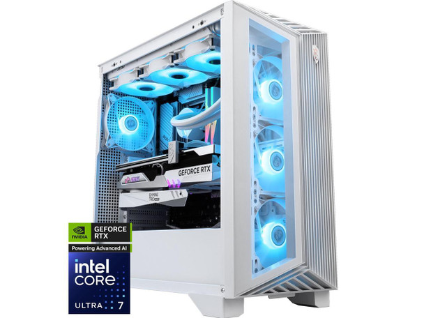 MSI Gaming Desktop PC Aegis RS2 AI A2NVP7-1480US Intel Core Ultra 7 265K 32GB