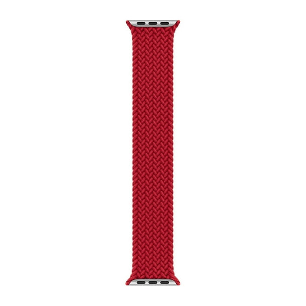 APPLE WATCH BRAIDED SOLO LOOP BAND 40MM, SIZE 8 - RED New APPLE WATCH BRAIDED SOLO LOOP BAND 40MM, SIZE 8 - RED New