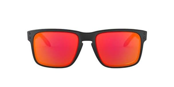 Oakley Men's Oo9102 Holbrook Square Matte Black/Prism Ruby Size 57 Oakley Men's Oo9102 Holbrook Square Matte Black/Prism Ruby Size 57