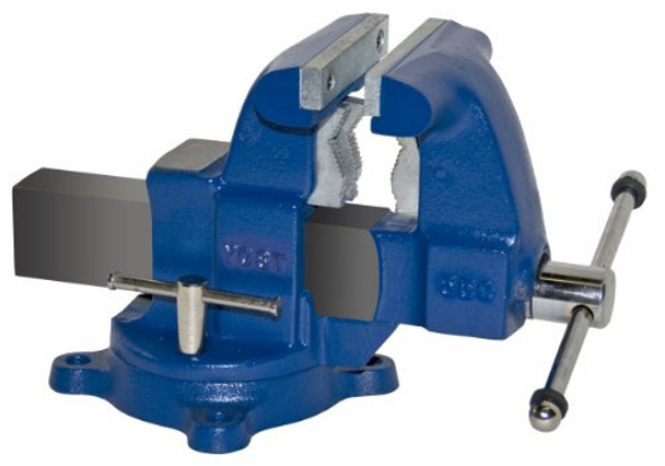 YOST VISES 5.5" TRADESMAN SERIES INDUSTRIAL GRADE BENCH - BLUE