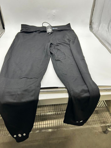 BLUE ICE BLACK LOOSE SWEATPANTS - SIZE: MEN 2XL - BLACK New